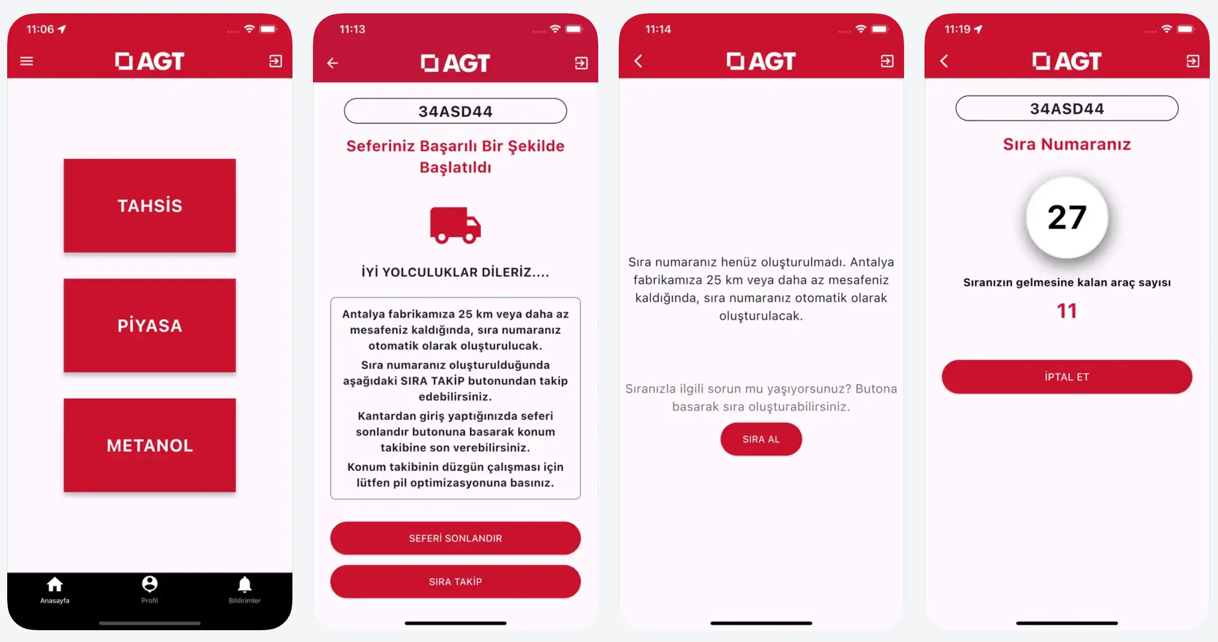 AGT orman lojistiği rota ve fotoğraf takibi ekranı